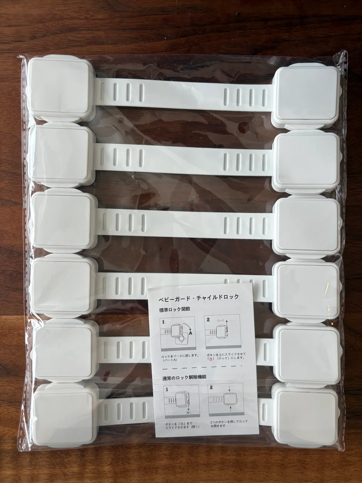 6セット入り、簡易説明資料が入ってます