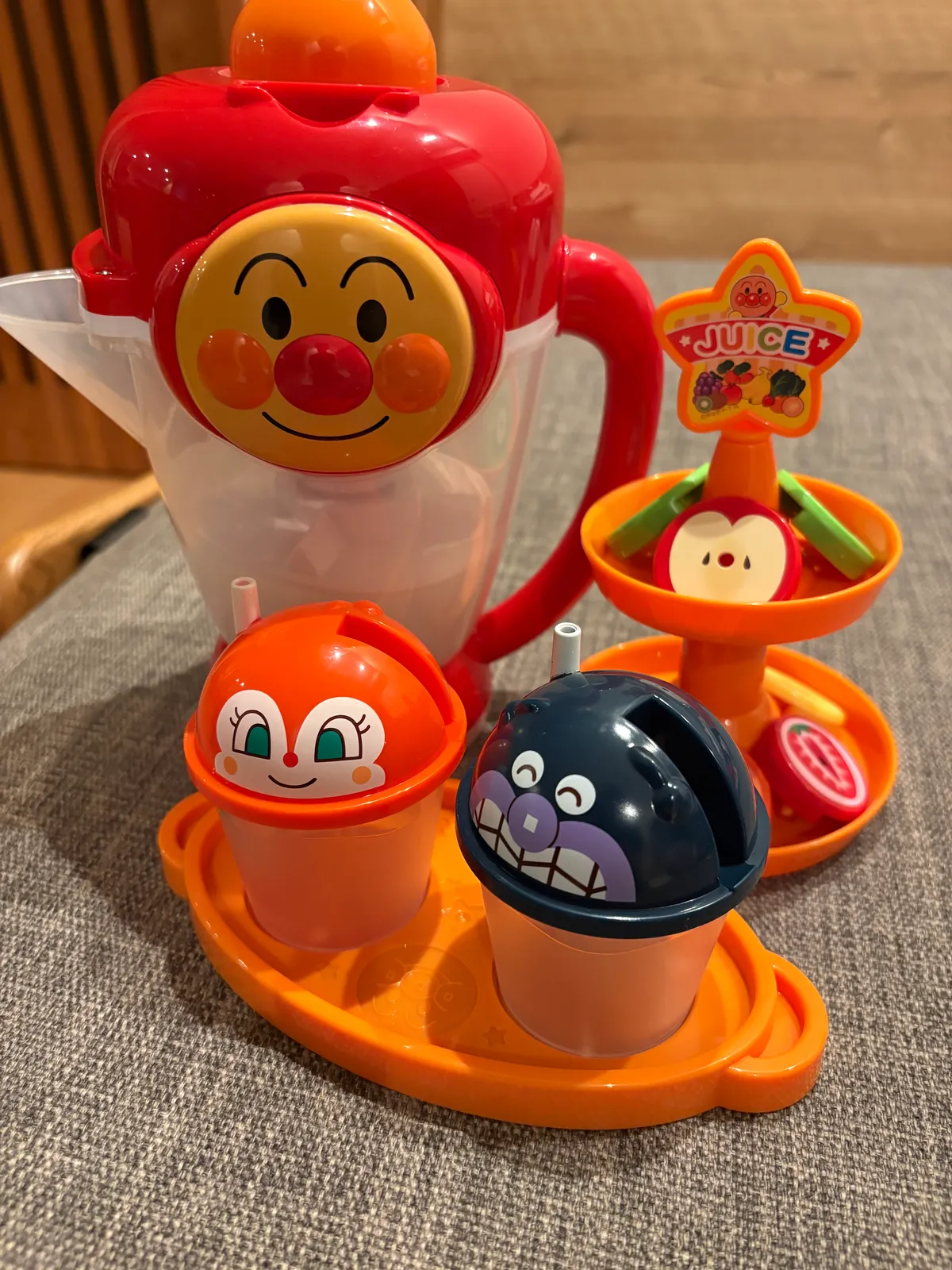 3歳の誕生日に買ったアンパンマンミキサー、チップ自動判定の仕組みに親も驚いた